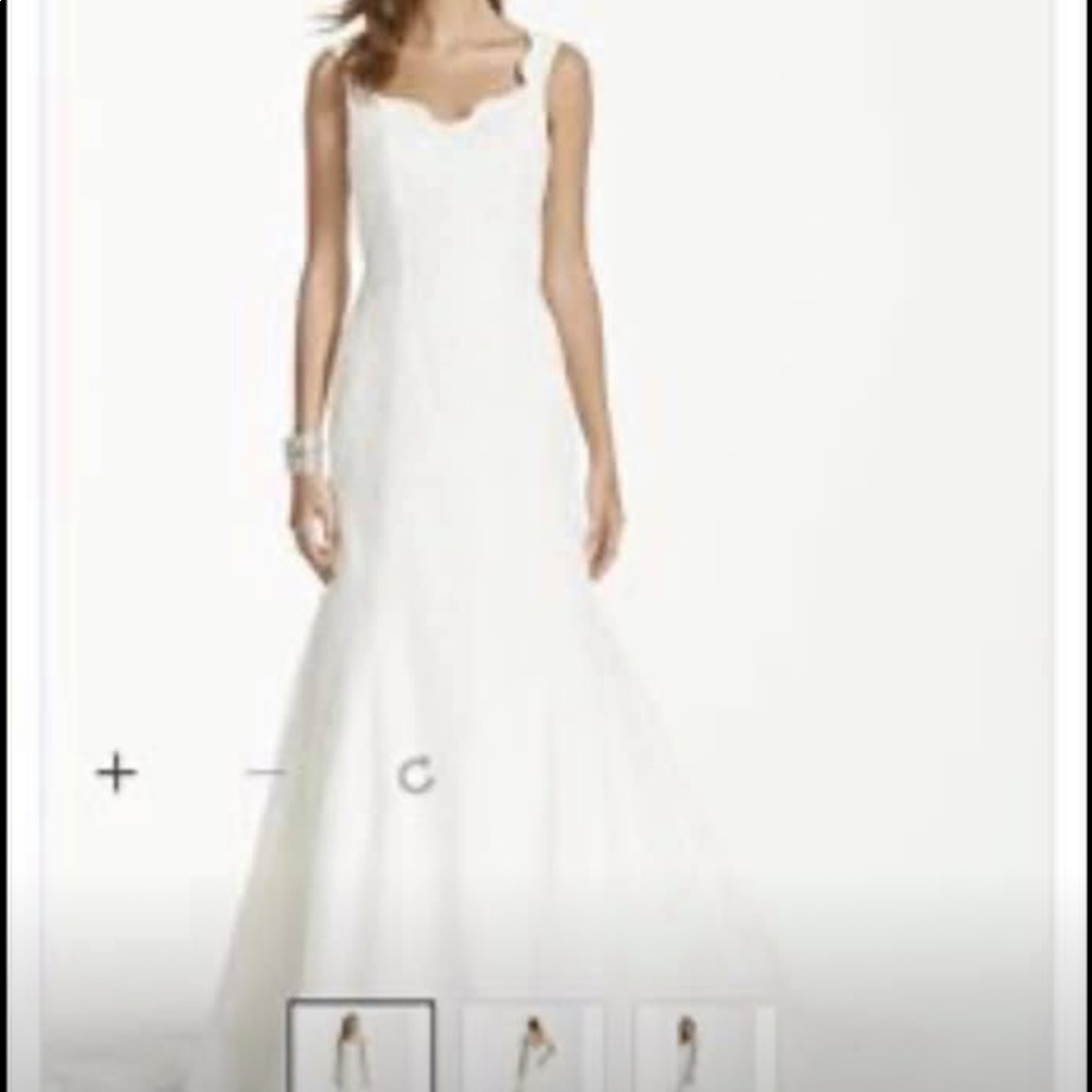 Trumpet style wedding dress